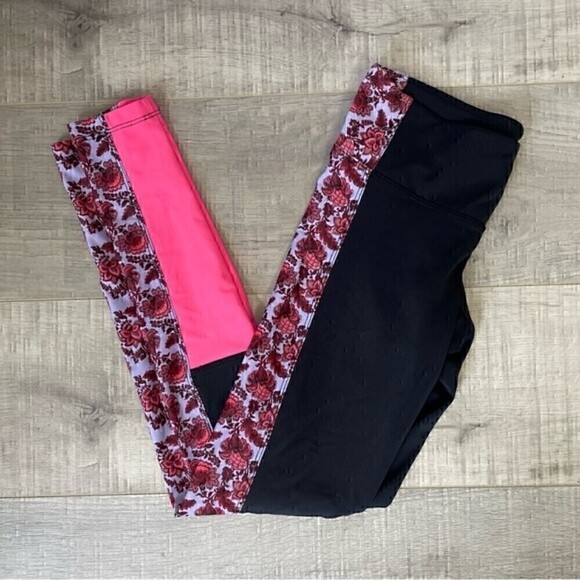 Free People Movement x Onzie Athletic Patterned Leggings - Picture 1 of 3